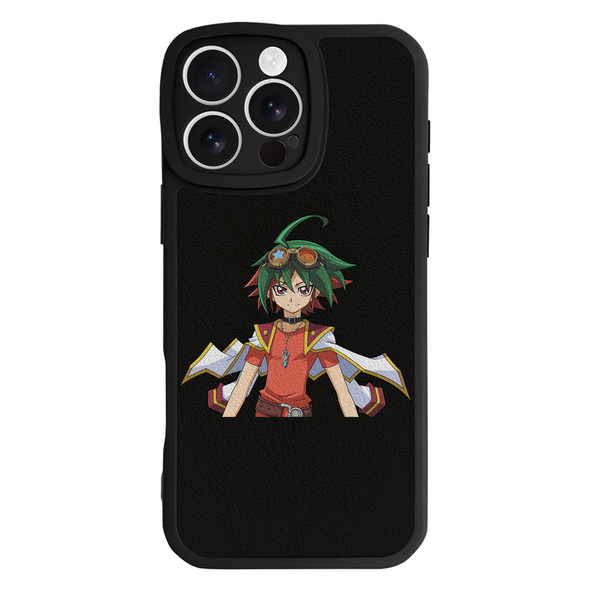 遊☆戯☆王 Yu-Gi-Oh! 【iPhone 16シリーズ対応】シリコンスマホケース（レザー調） 材質：シリコン
